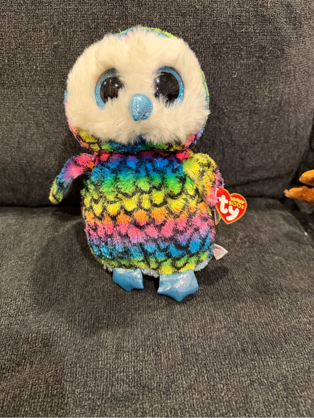 Ty Beanie Boos Aria Owl Plush - Claire’s exclusive